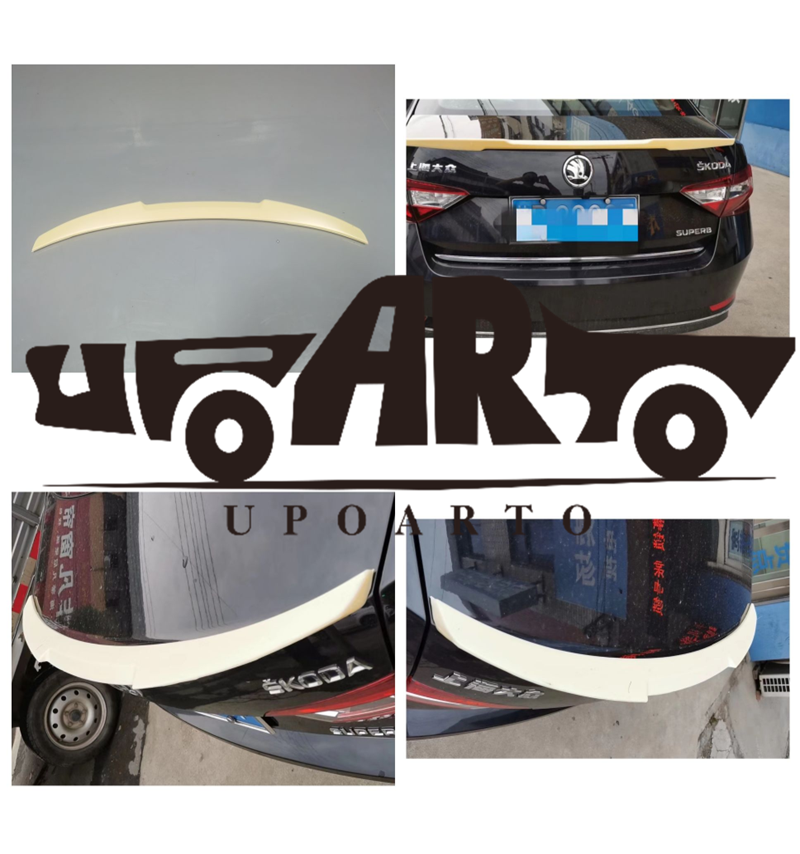 Kofferraumspoiler Hochglanz Schwarz passend für Skoda Superb III 2016-2021