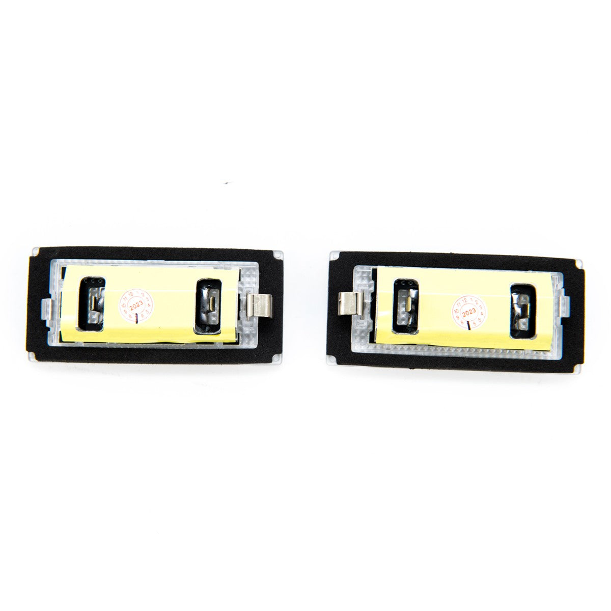 LED Nummernschildbeleuchtung Chrom passend für BMW 3er E46 Coupé 2003-2006