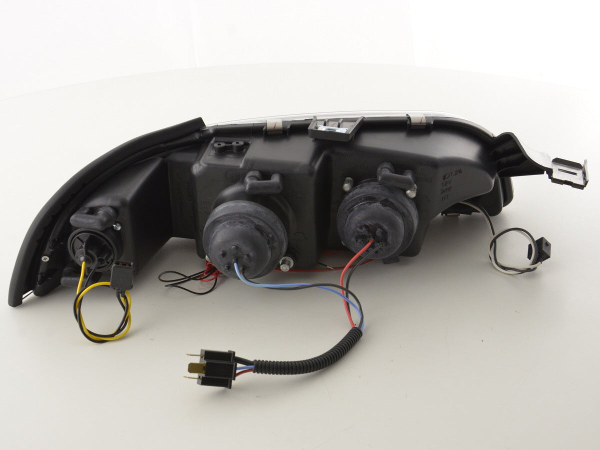 Scheinwerfer Set Fiat Punto 1 Typ 176 93-98 schwarz