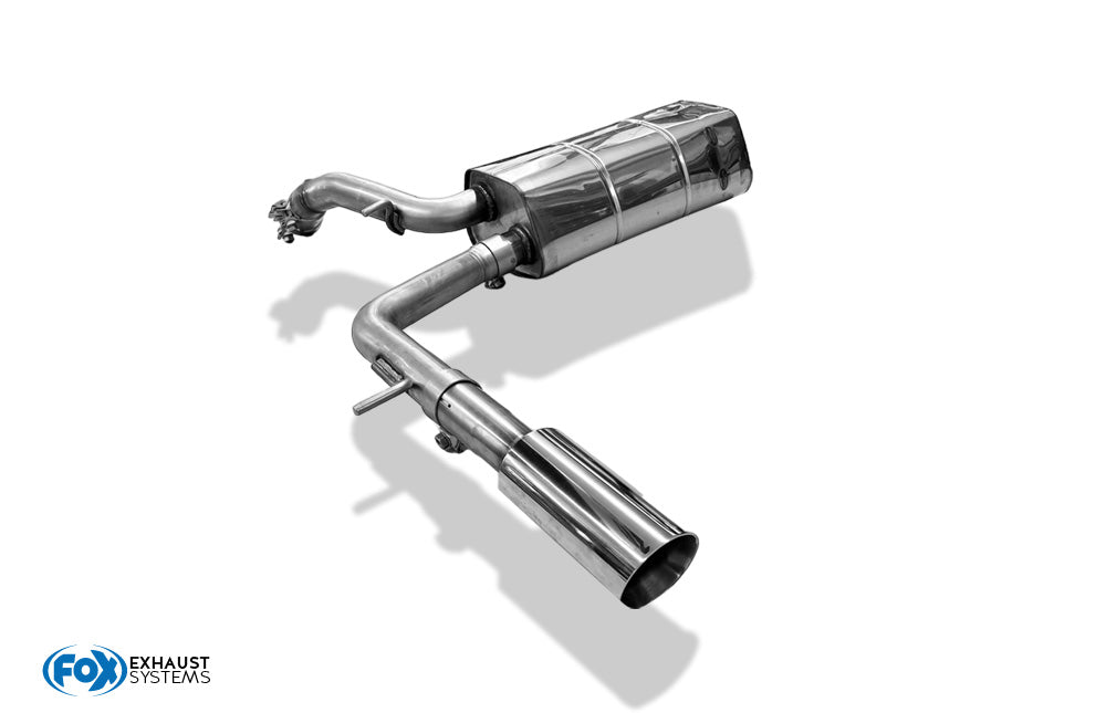 Audi A2 - 1,4l - 34l Tank Endschalldämpfer - 1x90 Typ 25