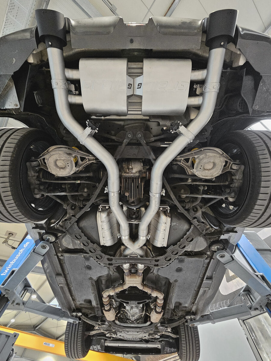 GRAIL Klappenabgasanlage | ECE | passend für Nissan 370z Nismo