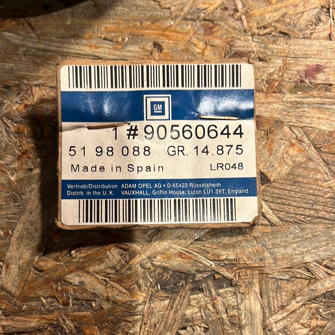Original GM Opel Sicherheitsgurt hinten rechts Astra G NEU