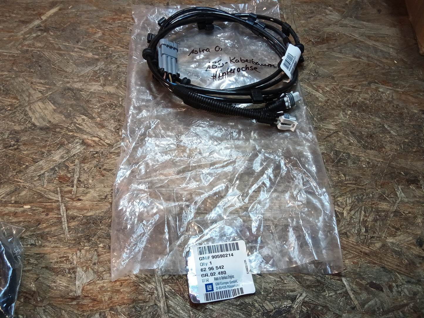Astra G ABS-Kabelbaum Hinterachse original GM NEU