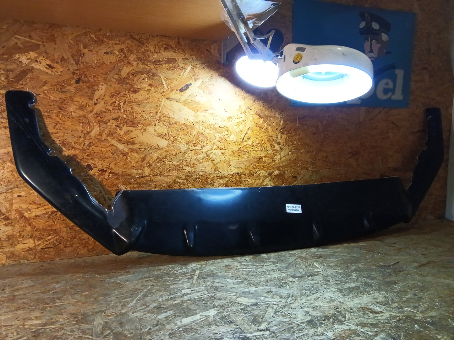 Oneway Frontspoiler passend für Skoda Octavia IV RS HB/Kombi 2020- - Schwarz glänzend