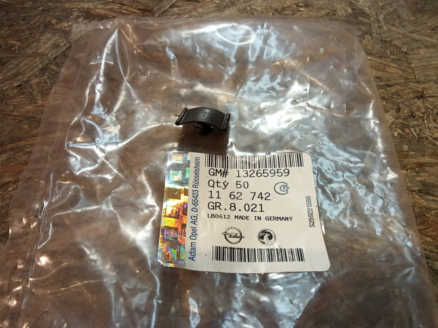 Opel Clip Motorhaubendämmung original GM NEU