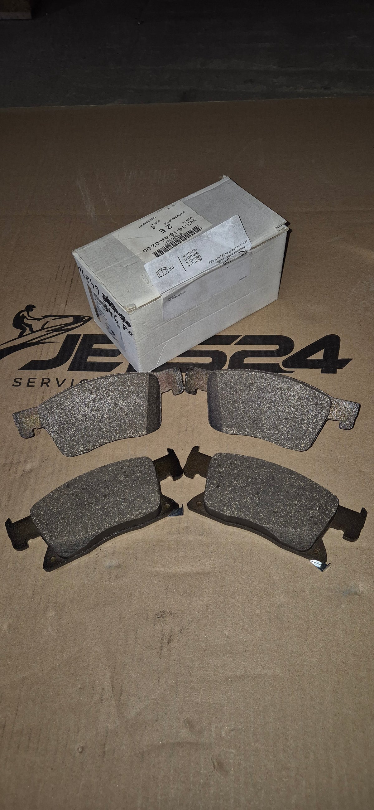 Bremsbelagsatz Astra Vorderachse Original GM Neu