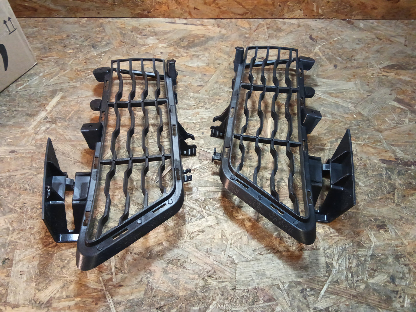 Stoßstangengitter SET Schwarz geschlossen Clean passend für BMW F30 F31 M-Paket