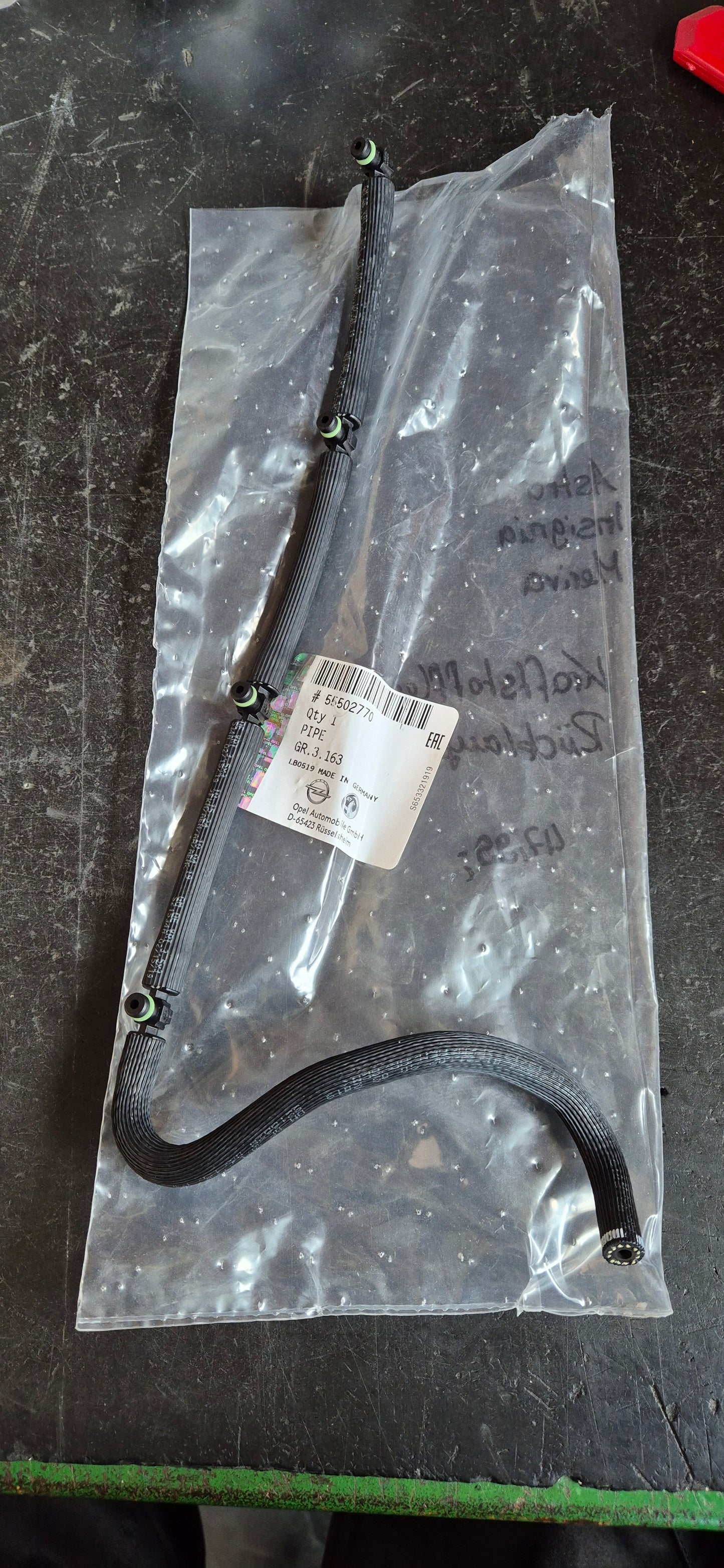 Kraftstoffleitung Astra/Insignia/Meriva Rücklauf Original GM Neu