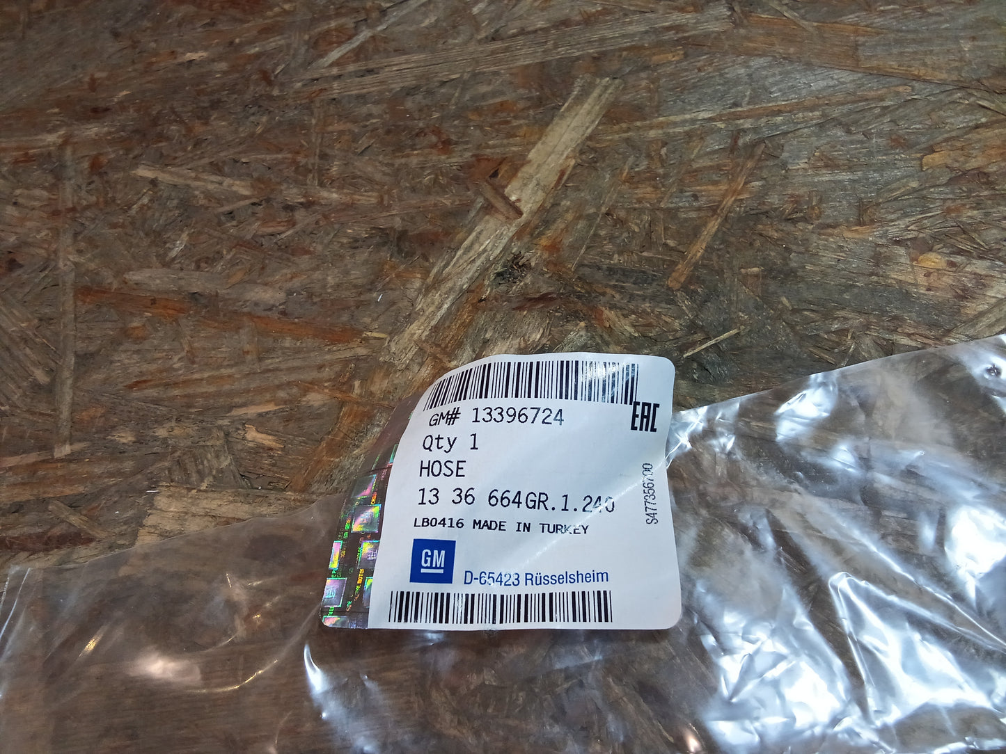 Zafira C Bj 12-... Kühlerschlauch original GM NEU