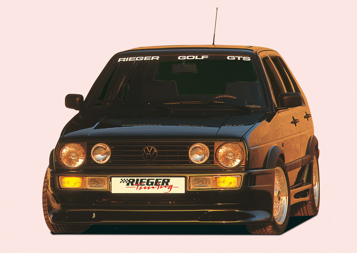VW Golf 2 Rieger Spoilerschwert für Frontspoiler für Spoilerstoßstange, ABS,
Montagezubehör