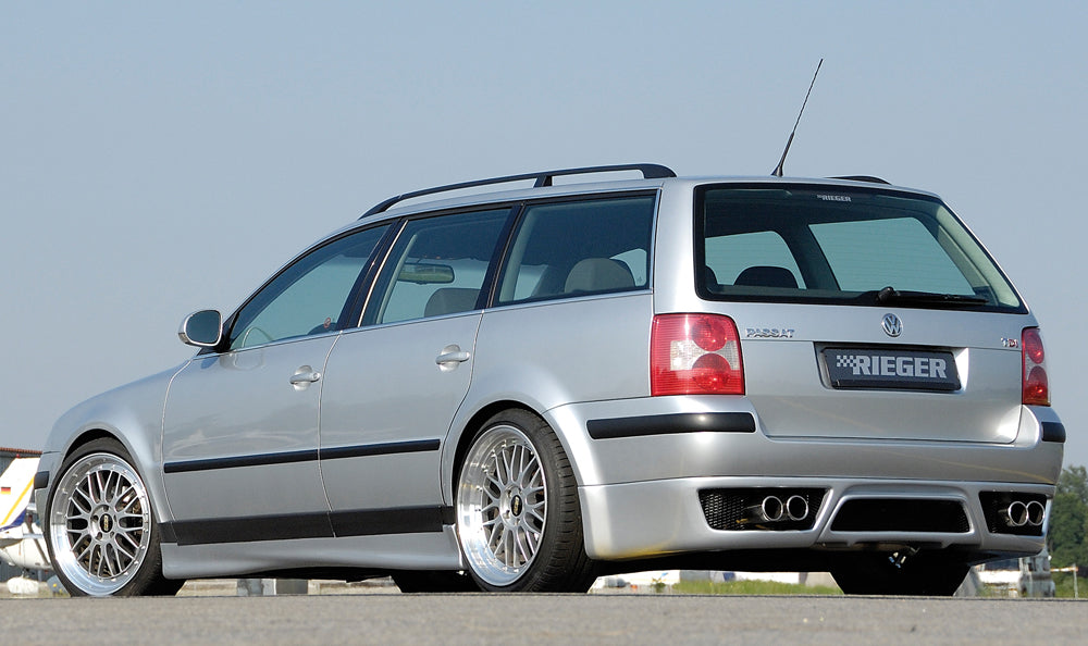 VW Passat (3BG) Rieger Heckansatz -> nur Variant ABS,
inkl. Alugitter, Gutachten, Montagezubehör