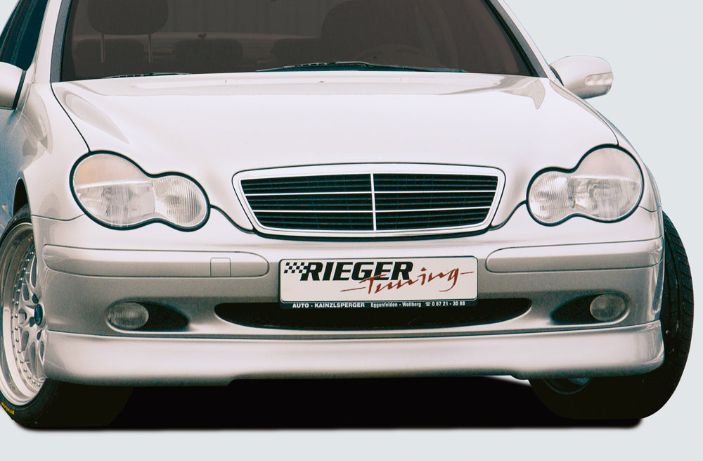 Mercedes C-Klasse (W203) Rieger Spoilerlippe für Classic/Elegance -> nicht Sportcoupé, bis Modell 03.04 ABS,
inkl. Gutachten, Montagezubehör