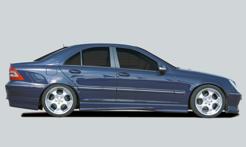 Mercedes C-Klasse (W203) Rieger Seitenschweller bis Modell 03.2004 links, ABS,
inkl. Gutachten, Montagezubehör