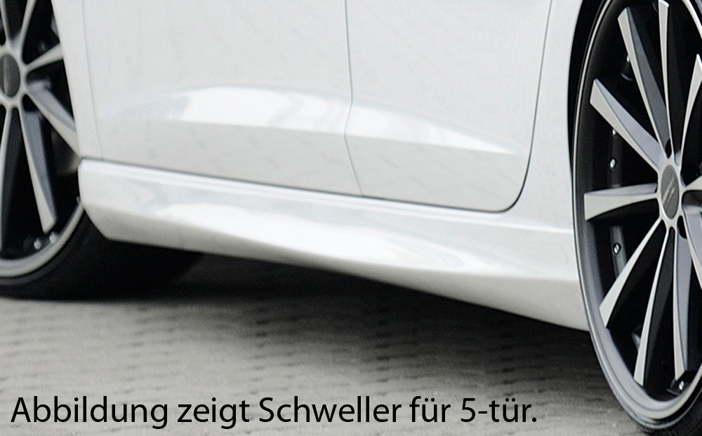 Seat Leon (5F) Rieger Seitenschweller rechts, ABS,
inkl. Montagezubehör, Gutachten
