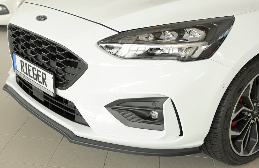 Ford Focus 4 (DEH) Rieger Spoilerschwert für orig. ST-/ST-Line-Frontschürze für orig. Frontschürze, ABS, für Fzg. mit ST-Line,
inkl. Montagezubehör, ABE