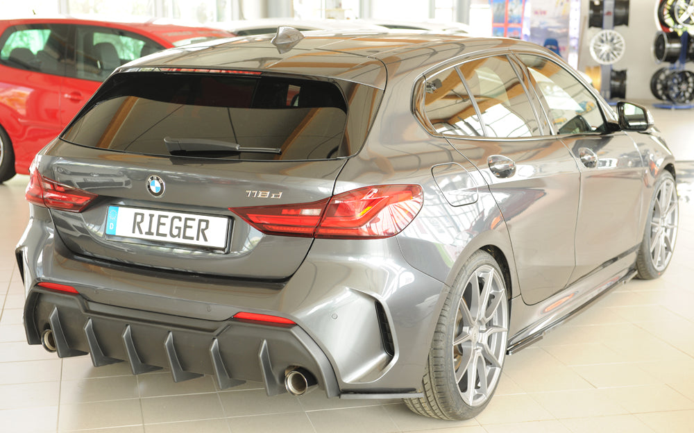 BMW 1er F40 (F1H) Rieger Heckschürzenansatz seitlich rechts rechts, ABS, für Fzg. mit M-Sport-Paket,
inkl. Montagezubehö...
