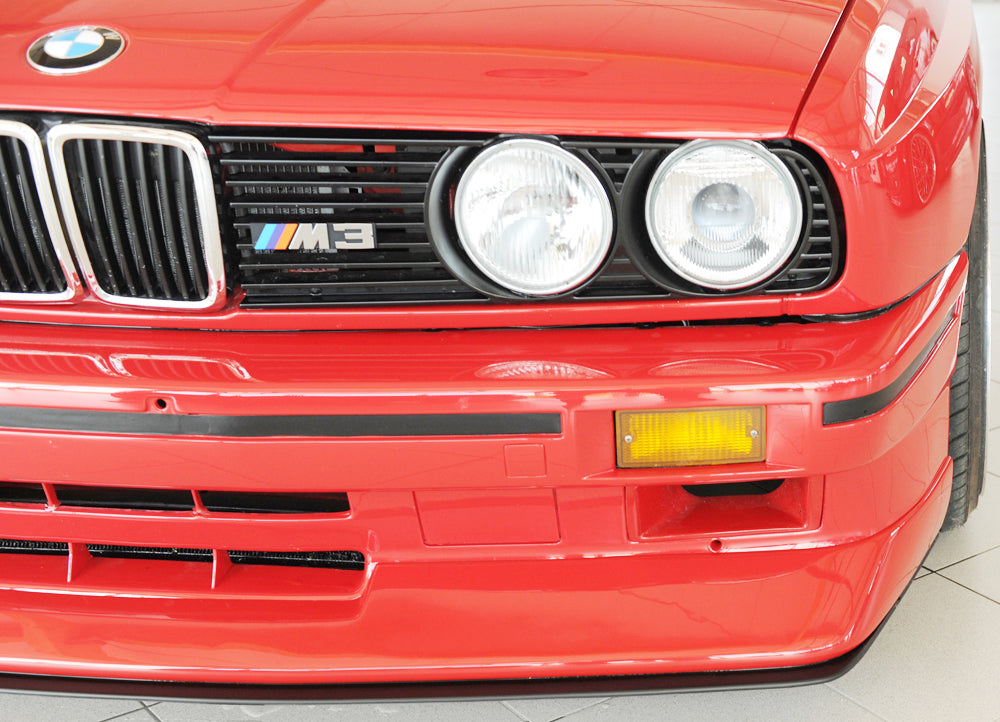 BMW 3er E30 M3 Rieger Spoilerschwert für Spoilerlippe, ABS,
inkl. Montagezubehör, ABE
