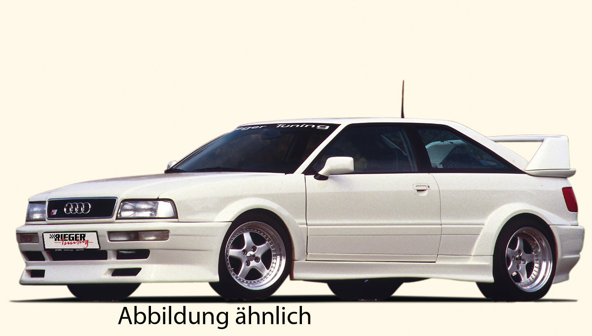 Audi 80 Typ 89 Rieger Spoilerschwert Breitbau II für Spoilerstoßstange Audi Coupé 00044010 für Spoilerstoßstange, ABS,
Montagezubehör