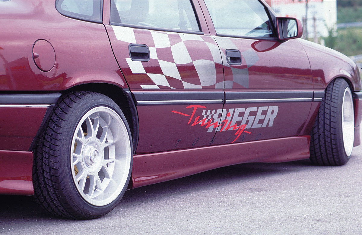 Opel Vectra A Rieger Seitenschweller rechts, ABS inkl. Gutachten, Montagezubehör