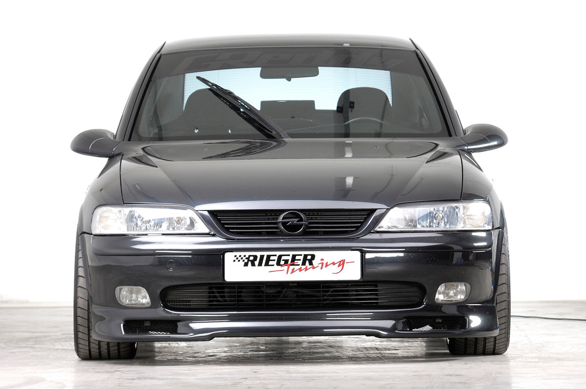 Opel Vectra B Rieger Spoilerlippe -> bis Mod. 00, passt nicht bei I500 ABS,
inkl. Gutachten, Montagezubehör