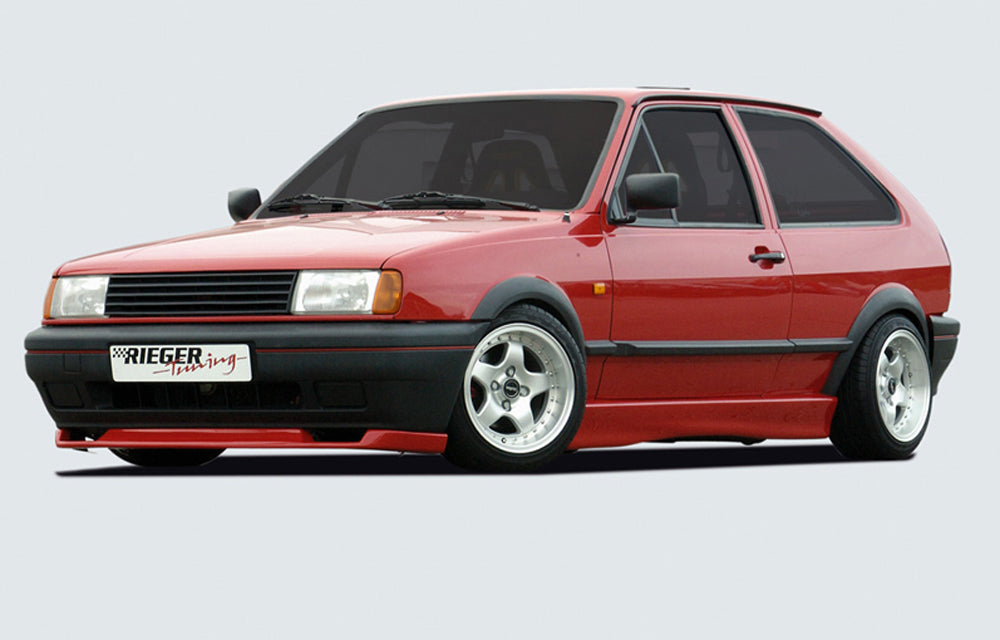 VW Polo 2/3 Rieger Spoilerlippe ABS,
inkl. Gutachten, Montagezubehör