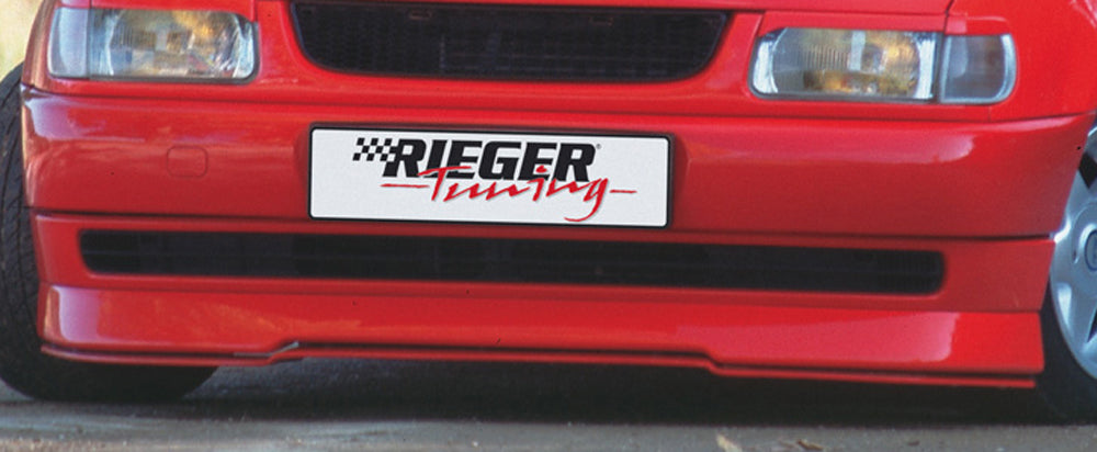 VW Polo 4 (6N) Rieger Spoilerlippe flache Version, ohne Stylingpaket, ABS,
inkl. Gutachten, Montagezubehör