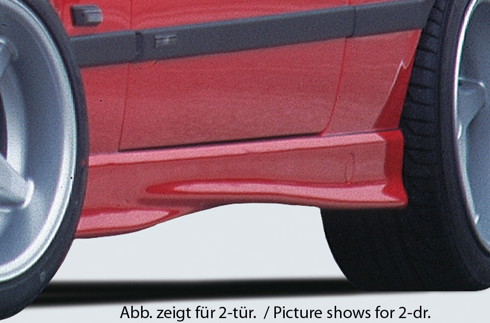 BMW 3er E36 Rieger Seitenschweller links, ABS,
inkl. Gutachten, Montagezubehör