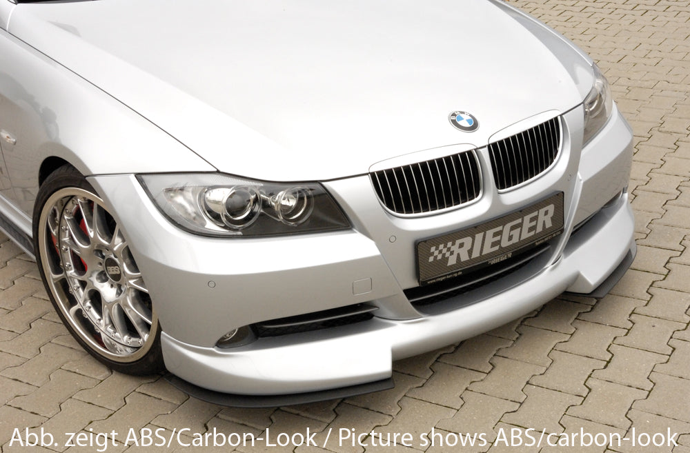 BMW 3er E90 Rieger Spoilerschwert für Spoilerlippe 53400 2-tlg., für Spoilerlippe, ABS,
inkl. Montagezubehör, ABE