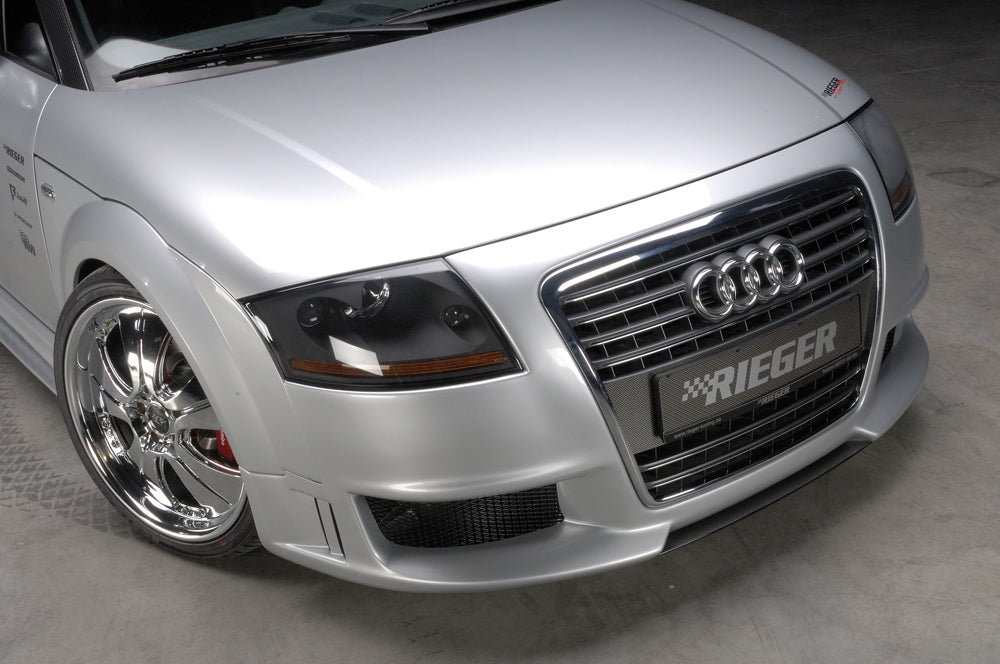 Audi TT (8N) Rieger Spoilerstoßstange R-Frame Achtung: Grill muss separat bestellt werden! ABS,
inkl. Alugitter, Montagezubehör, ABE