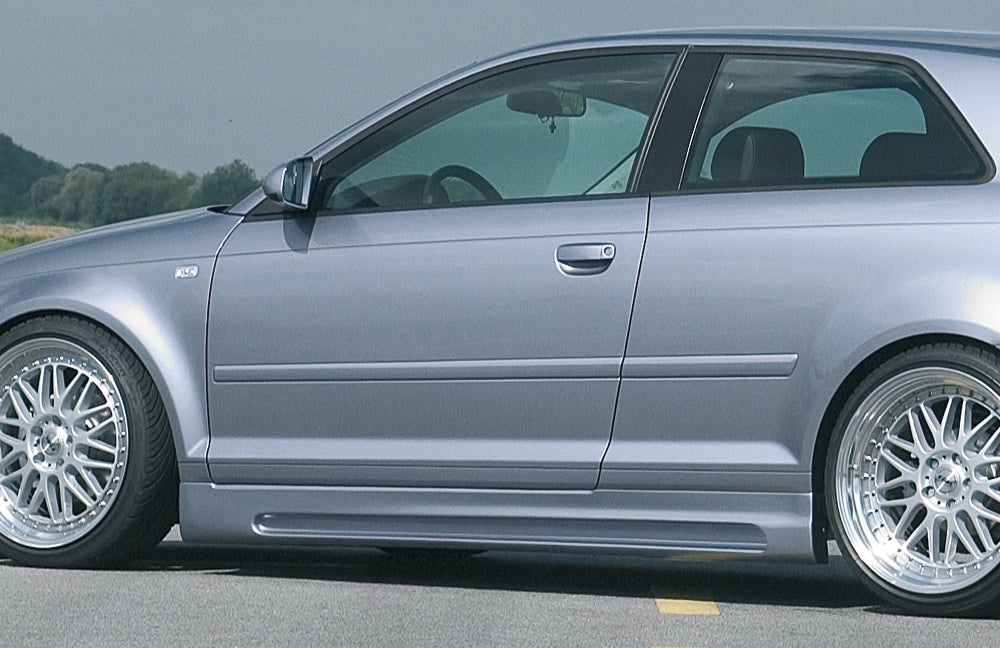Audi A3 (8P) Rieger Seitenschweller links, mit Schacht, ABS,
inkl. Montagezubehör, ABE