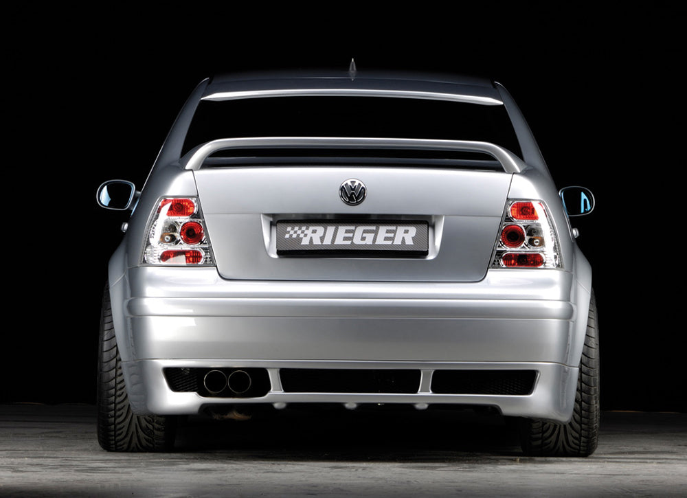 VW Bora (1J) Rieger Heckansatz ABS,
inkl. Alugitter, Gutachten, Montagezubehör
