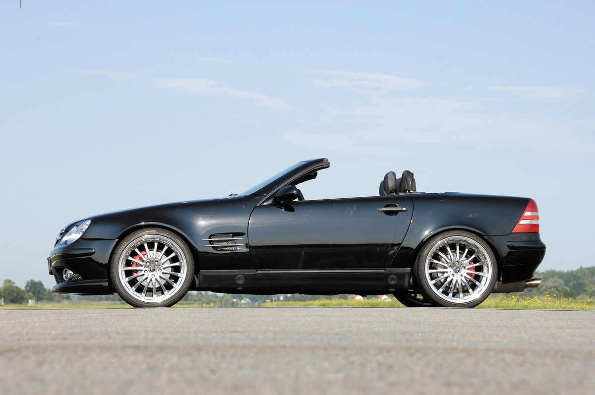 Mercedes SLK (R170) Rieger Kotflügel SL-Look links, GFK, inkl. Montagezubehör