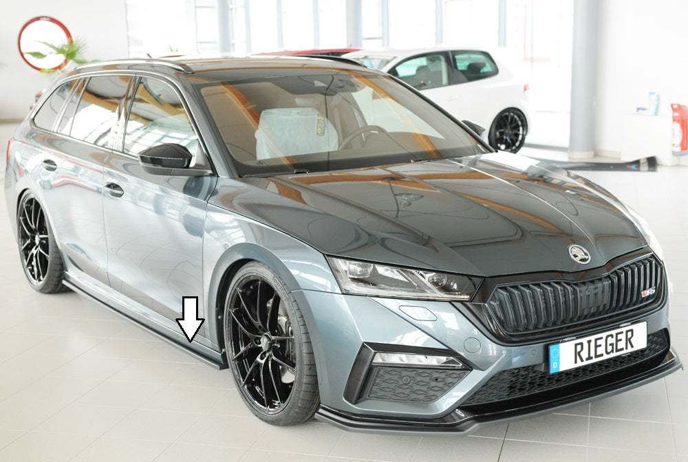 Skoda Octavia (NX) Rieger Seitenschweller (XS) rechts, ABS,
inkl. Montagezubehör, Gutachten