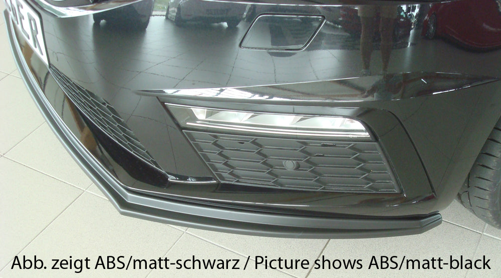 Skoda Octavia RS (5E) Rieger Spoilerschwert für orig. RS-Frontschürze für orig. Frontschürze, ABS, schwarz glänzend,
inkl. Montagezubehör, ABE