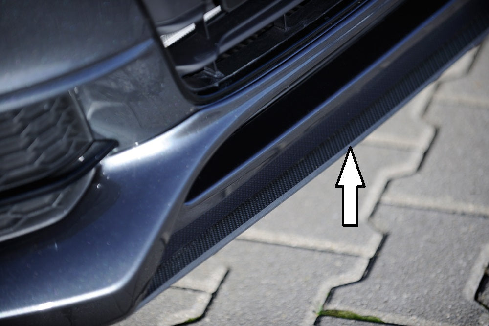 Audi A5 (B8/B81) Rieger Spoilerschwert für Spoilerlippe 55468 mittig, für Spoilerlippe, ABS, Carbon-Look, für Fzg. mit S-Line Exterieur,
inkl. Montagezubehör, ABE