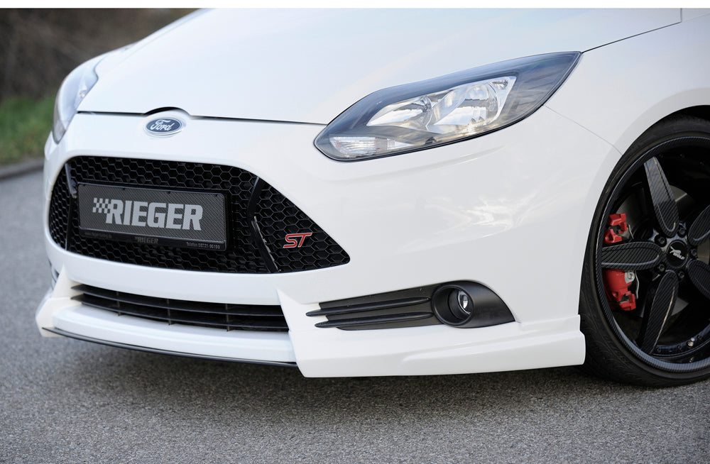 Ford Focus 3 ST Rieger Spoilerschwert für Spoilerlippe 303400/01 mittig, für Spoilerlippe, ABS, Carbon-Look,
inkl. Montagezubehör, ABE