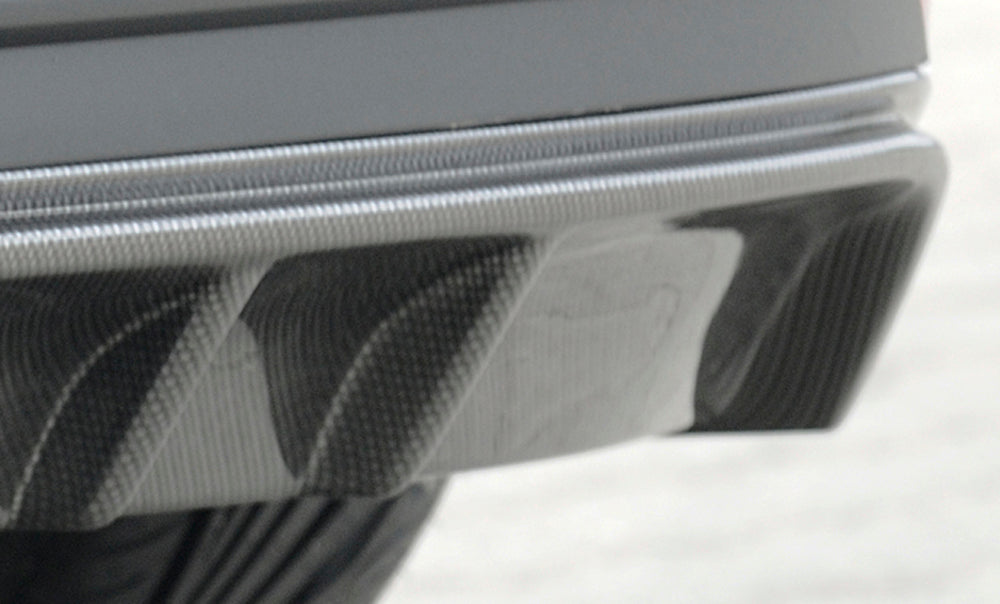 Seat Leon FR (5F) Rieger Heckeinsatz für Doppelendrohr li., ABS, Carbon-Look,
inkl. Montagezubehör, Gutachten