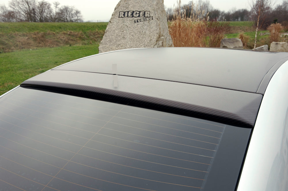 Mercedes CLK (W209) Rieger Heckscheibenblende ohne Aussparung für Antenne ABS, Carbon-Look,
inkl. Montagezubehör, Gutachten