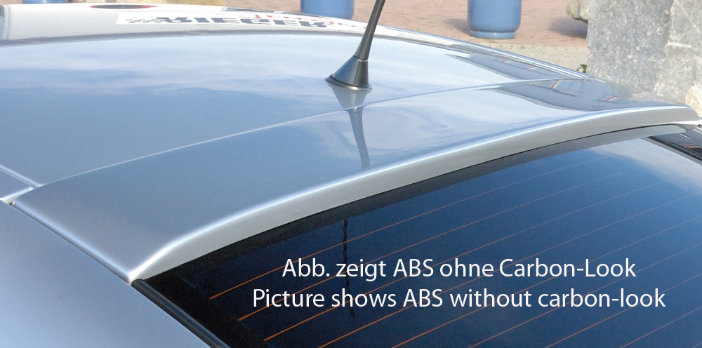 Opel Astra G Rieger Heckscheibenblende Nur bis Bj. 09.2002 ABS, Carbon-Look,
inkl. Gutachten, Montagezubehör