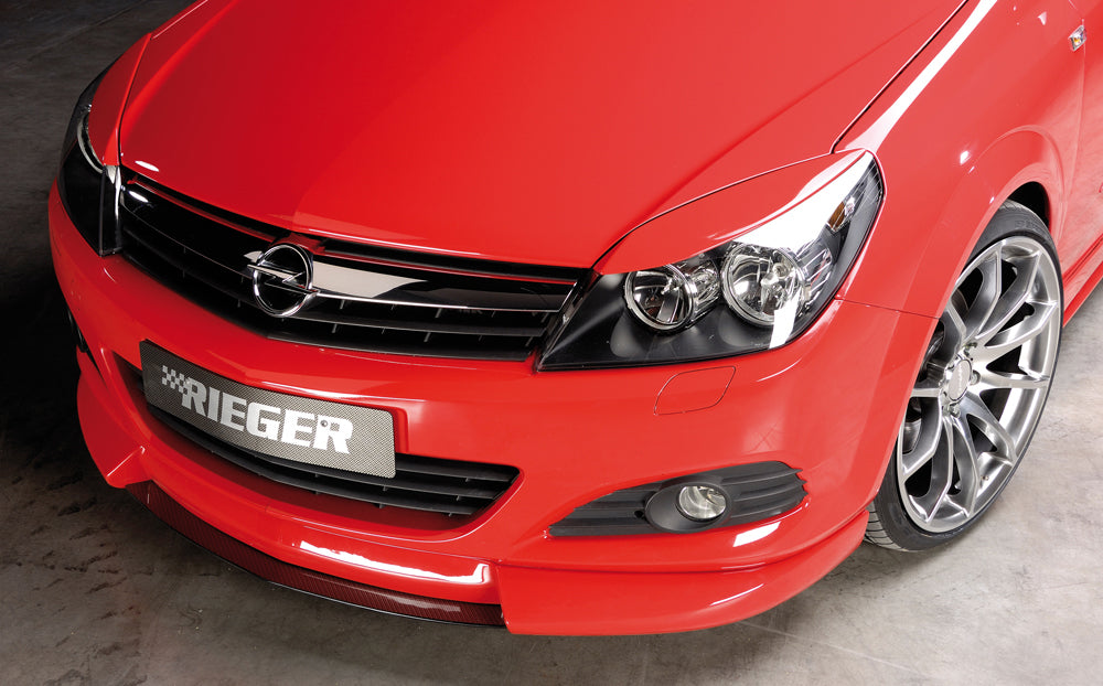 Opel Astra H GTC Rieger Spoilerschwert für Spoilerlippe 51230 mittig, für Spoilerlippe, ABS, Carbon-Look,
inkl. Montagezubehör, ABE