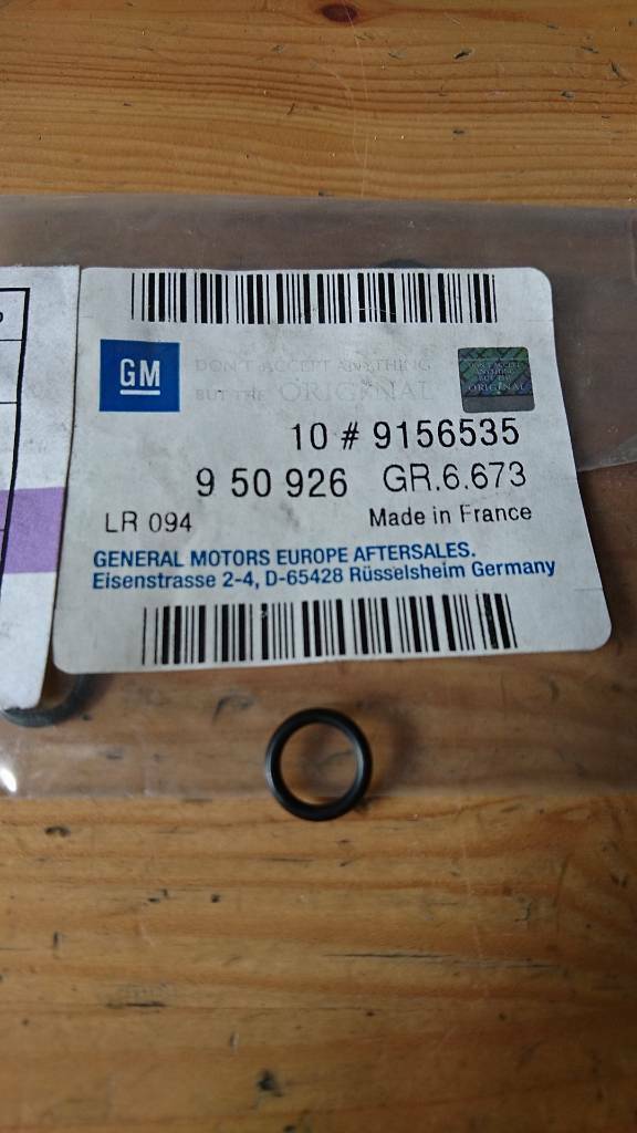 Astra G Zafira A Omega B O-Ring Lenkgetriebe Neu Original GM