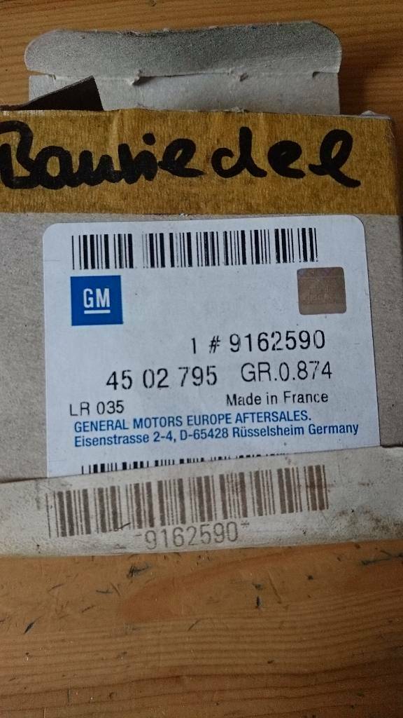 Opel Movano A Diesel Ausrücklager neu Original GM