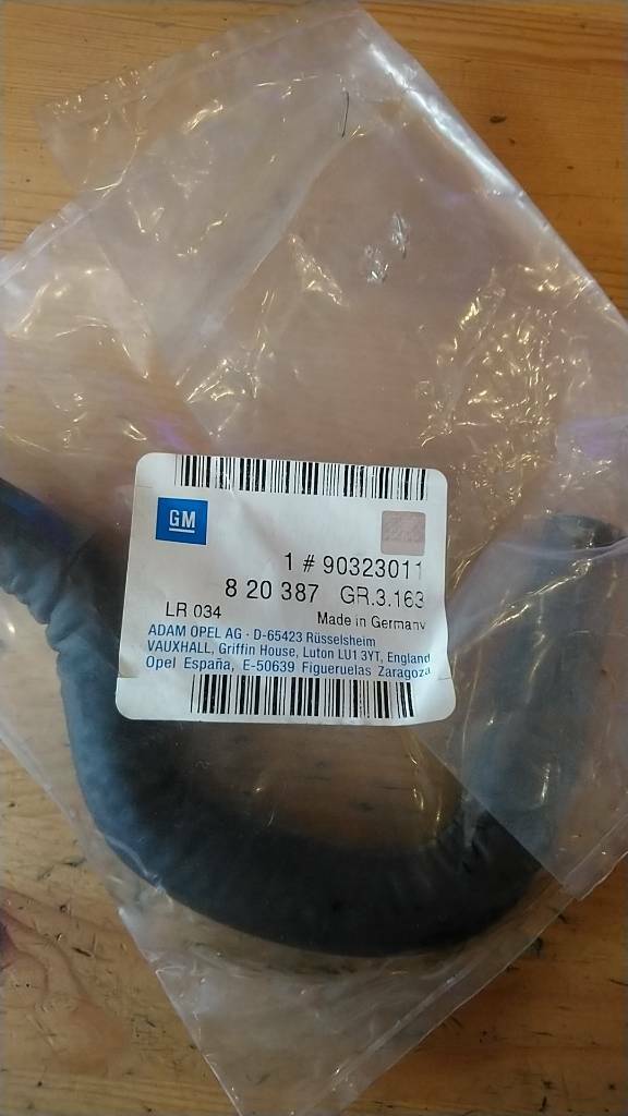 Opel Omega A Senator B Kraftoffschlauch neu Original GM