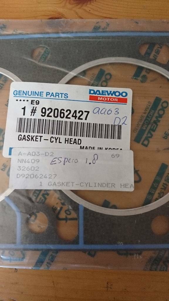 Daewoo Espero 1.8 Zylinderkopf Dichtung neu original GM