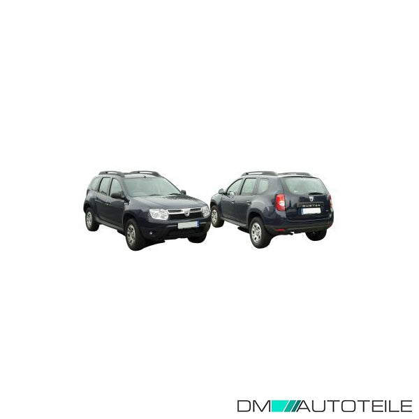 Stoßstange vorne schwarz passt für Dacia Duster 10-13 ohne Nebelscheinwerfer