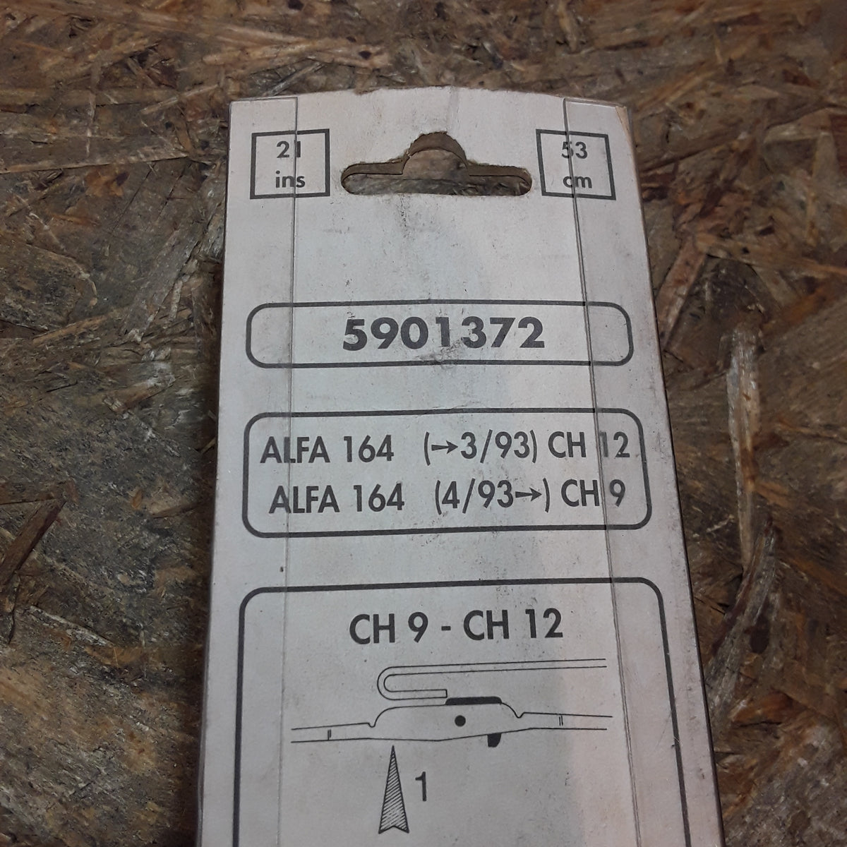 Astra Romeo 164 siehe Bild Scheibenwischersatz original Alfa Romeo NEU