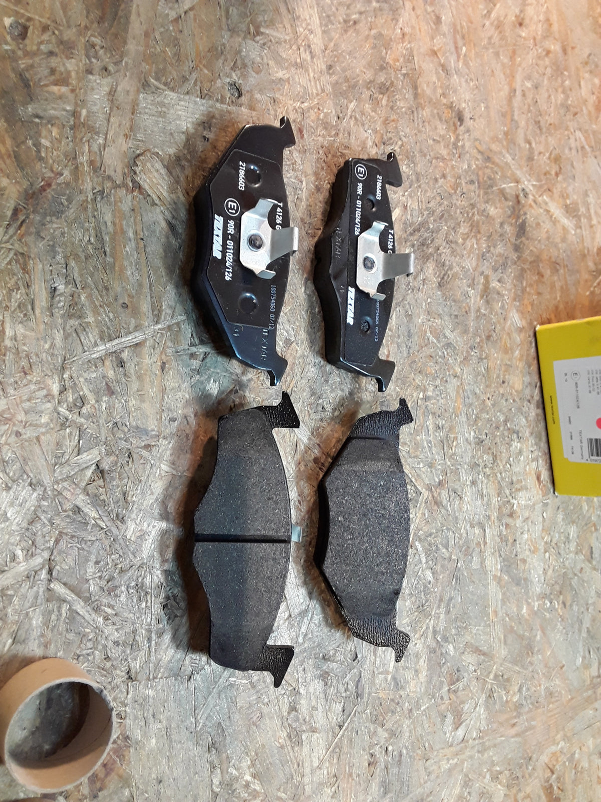 Seat VW Scheibenbremsbeläge original Textar NEU