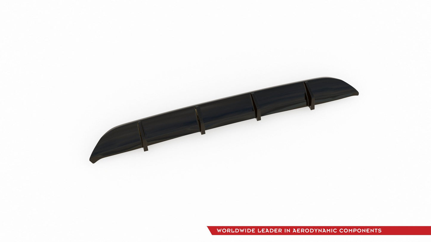 Diffusor Heck Ansatz für Toyota Corolla XII Limousine Carbon Look