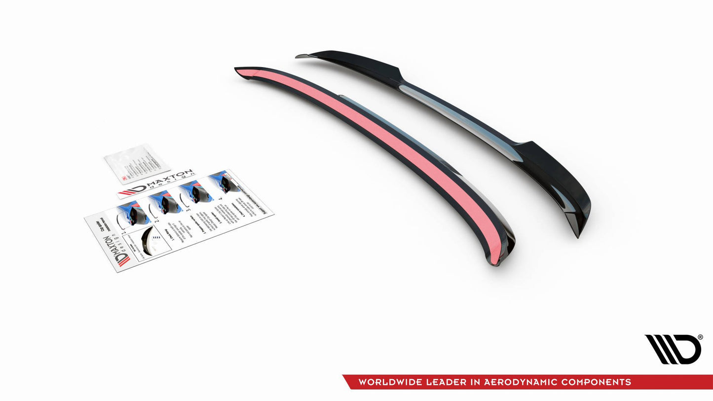 Spoiler CAP V.2 für Volkswagen Golf 8 GTI / R schwarz Hochglanz