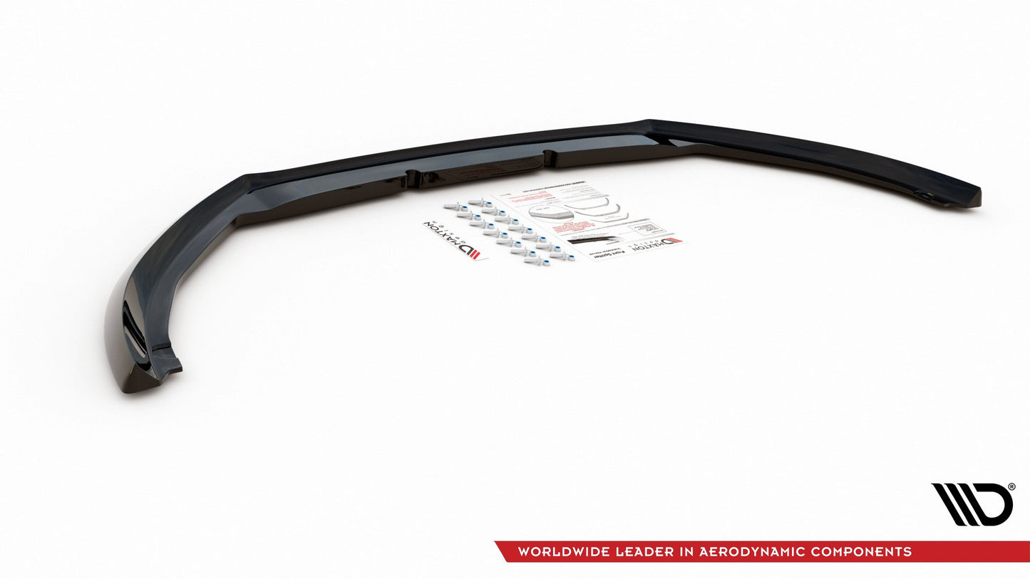 Front Ansatz für V.8 Ford Focus ST / ST-Line Mk4 schwarz matt